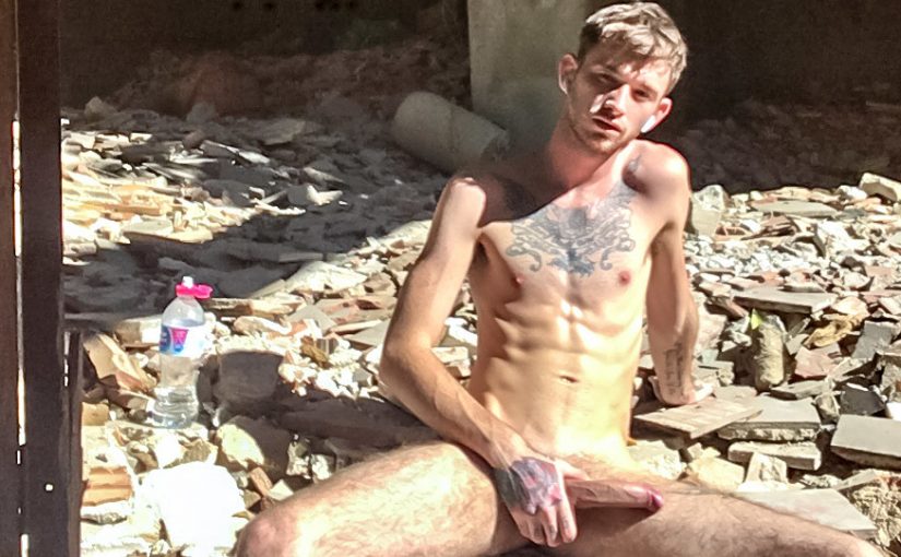 An Outdoor Cum Load With Jacob Daniels